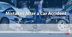 Read more about the article Mistakes After a Car Accident