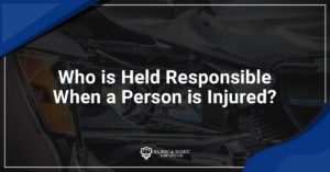 Read more about the article Who is Held Responsible When a Person is Injured?