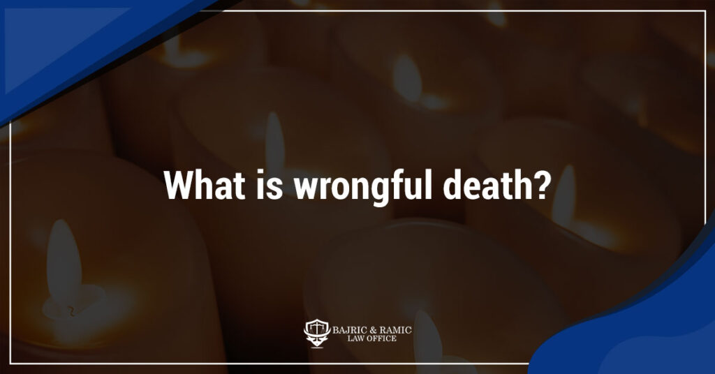 What is wrongful death?