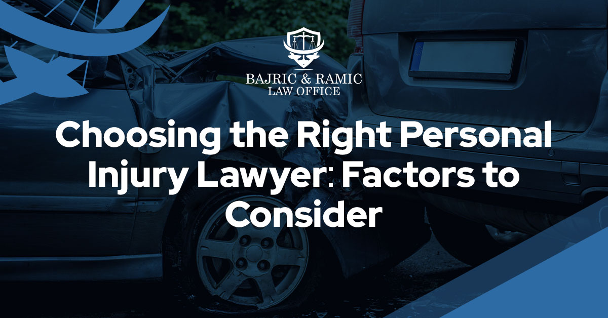 You are currently viewing Choosing the Right Personal Injury Lawyer: Factors to Consider