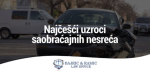 Read more about the article Najčešći uzroci saobraćajnih nesreća