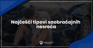 Read more about the article Najčešći tipovi saobraćajnih nesreća